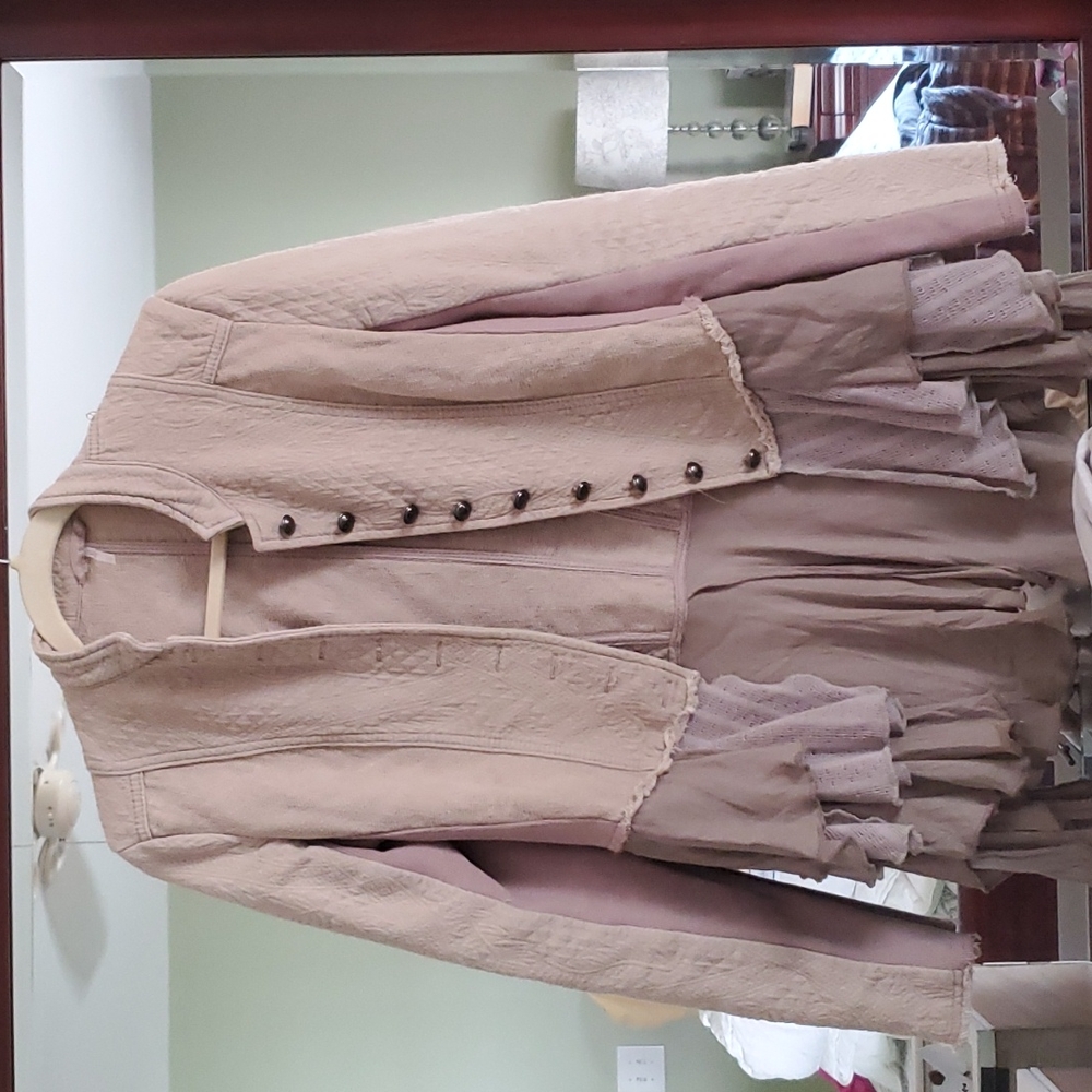 Free People military style jacket